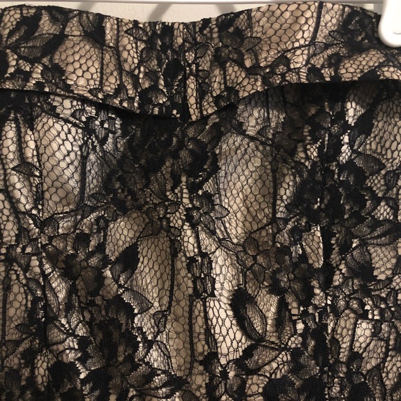 SANS SOUCI NWT lace overlay strapless mini dress - Picture 4 of 8